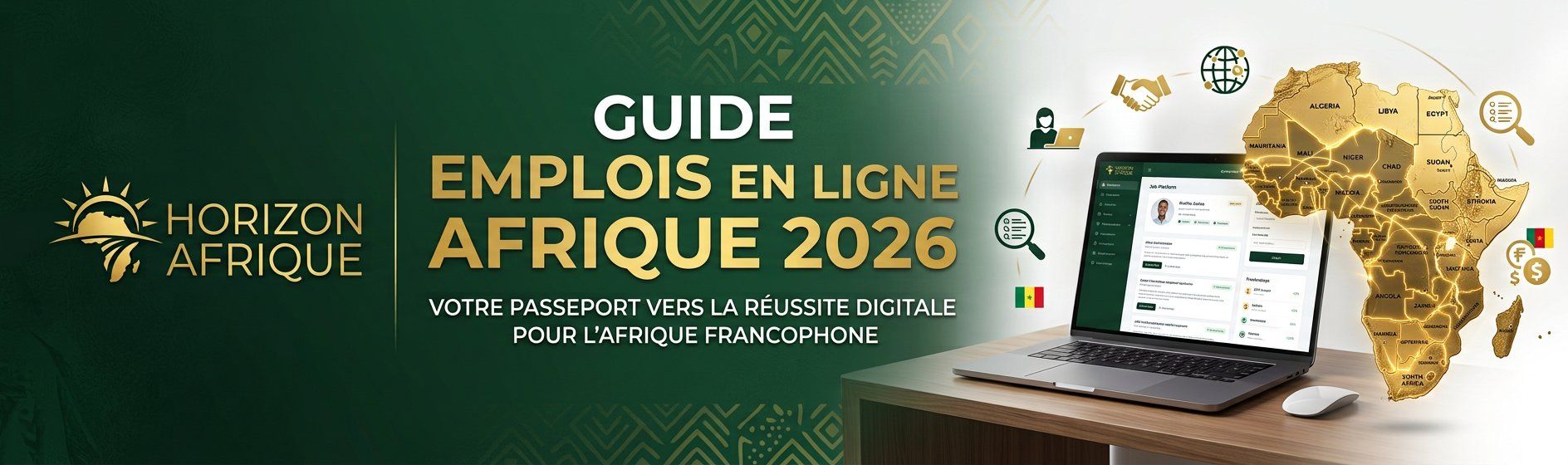 Guide premium des Emplois en Ligne pour les Africains francophones