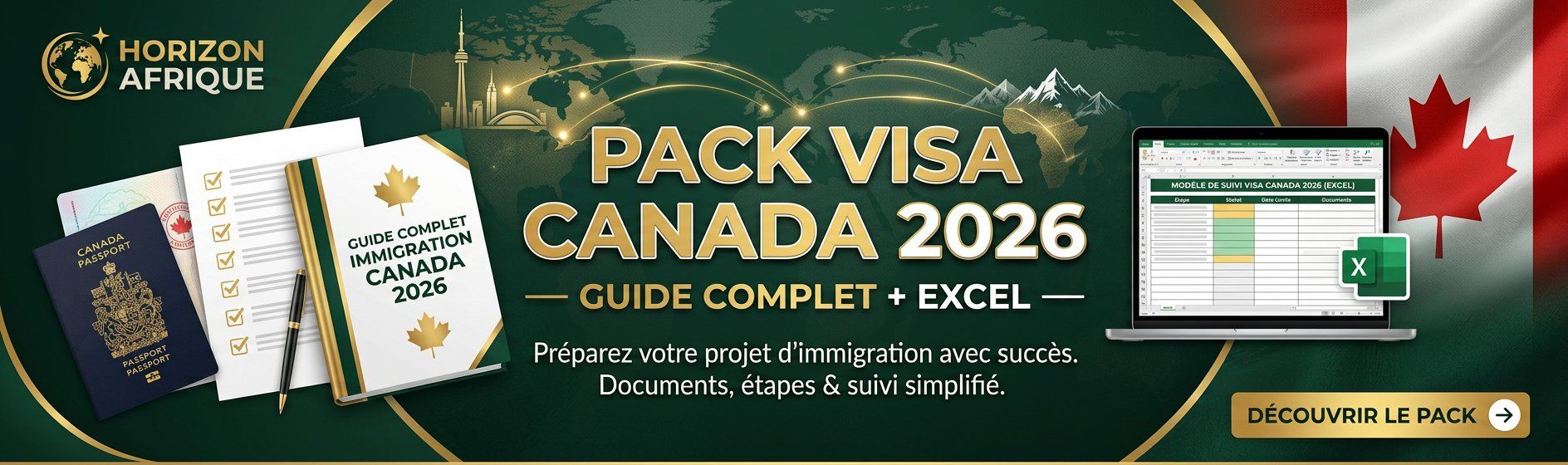 Visa Canada 2026 : Le guide méthode pour un dossier complet