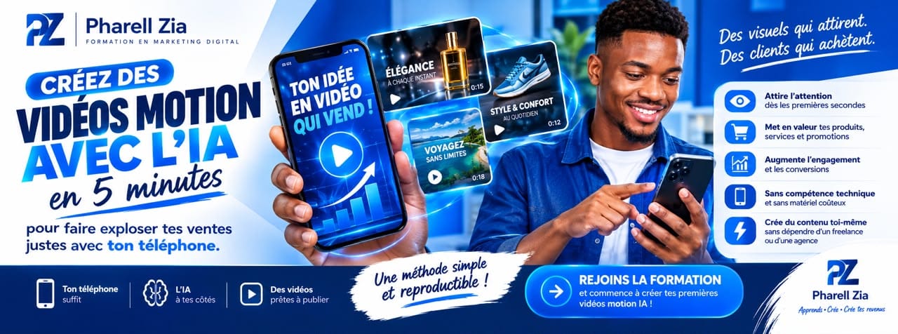 Créez des vidéos motion avec l’IA pour faire exploser tes ventes