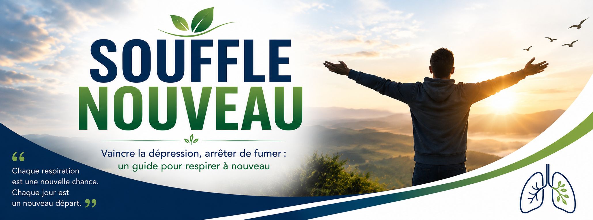 SOUFFLE NOUVEAU: Guide pour vaincre la dépression et arrêter de fumer