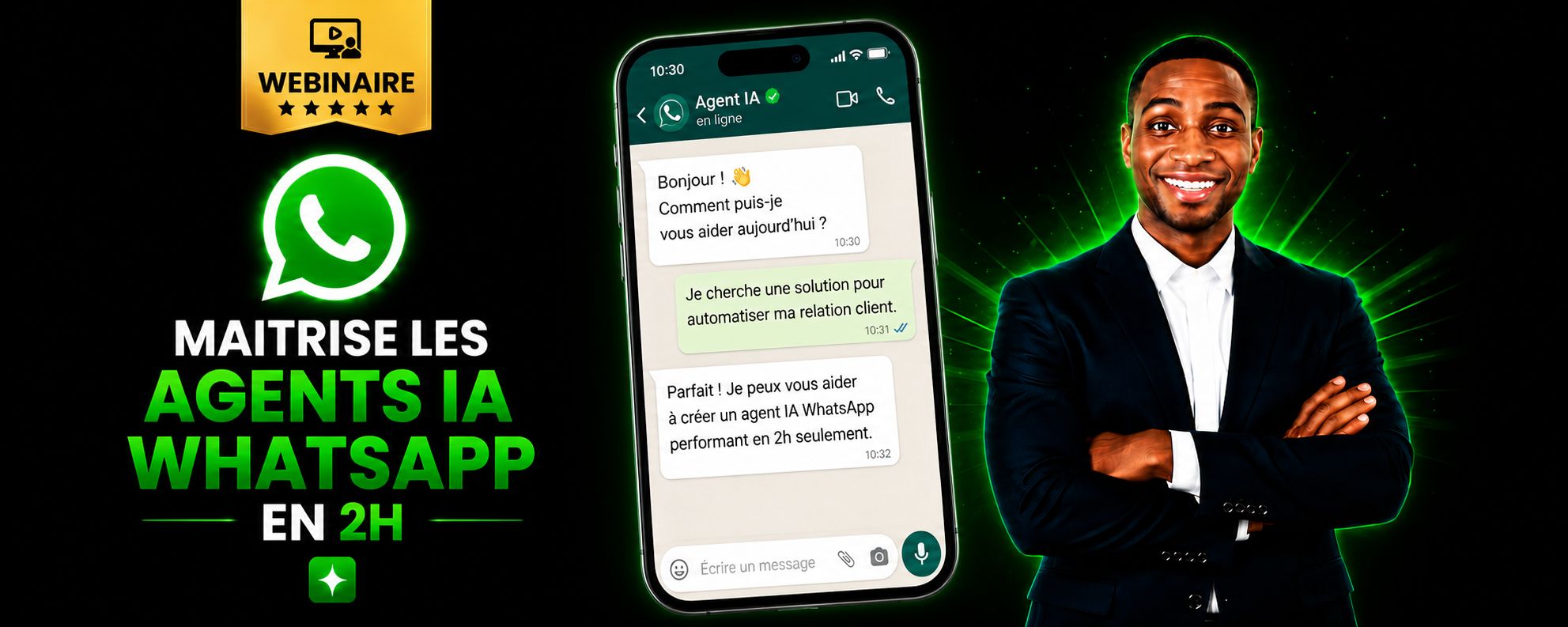CREE UN AGENT IA WHATSAPP AVEC CLAUDE CODE EN 30MN_MEME SI TU PARS DE ZERO