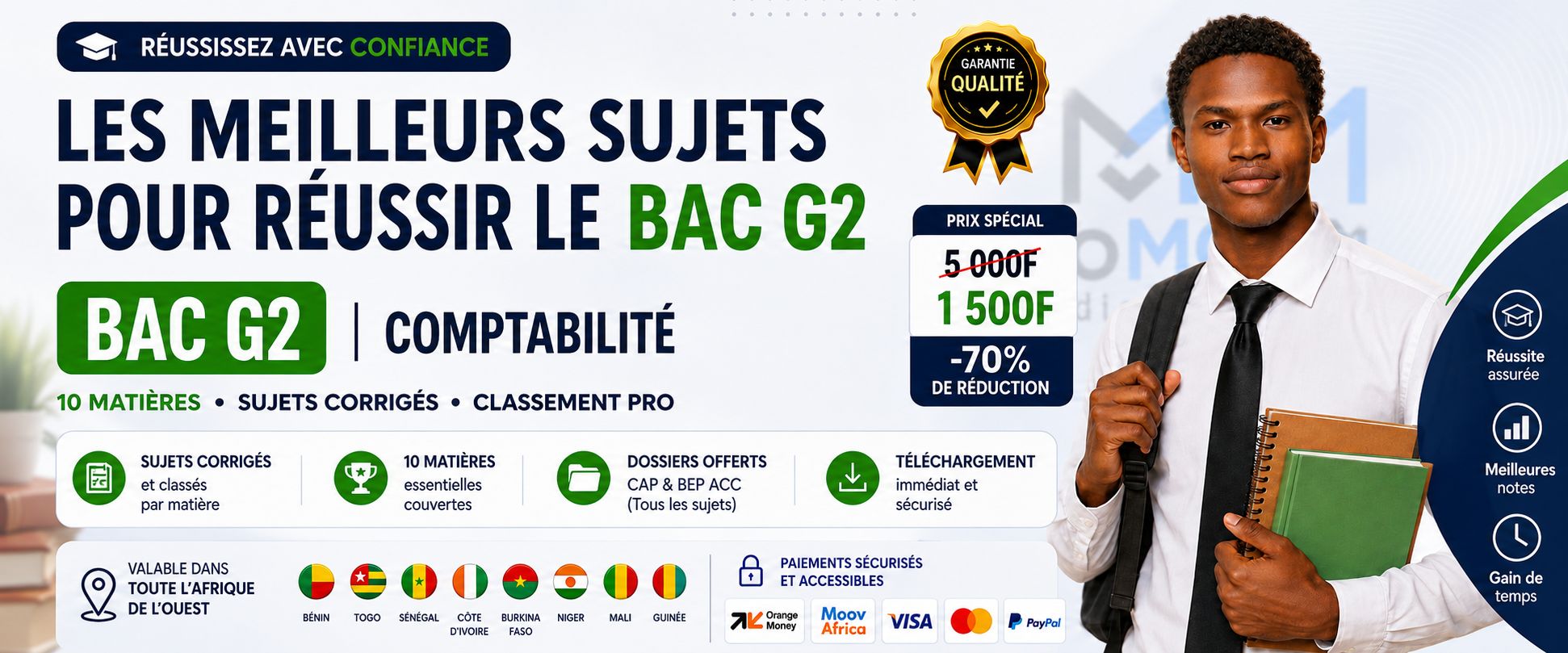 Pack Premium Bac G2