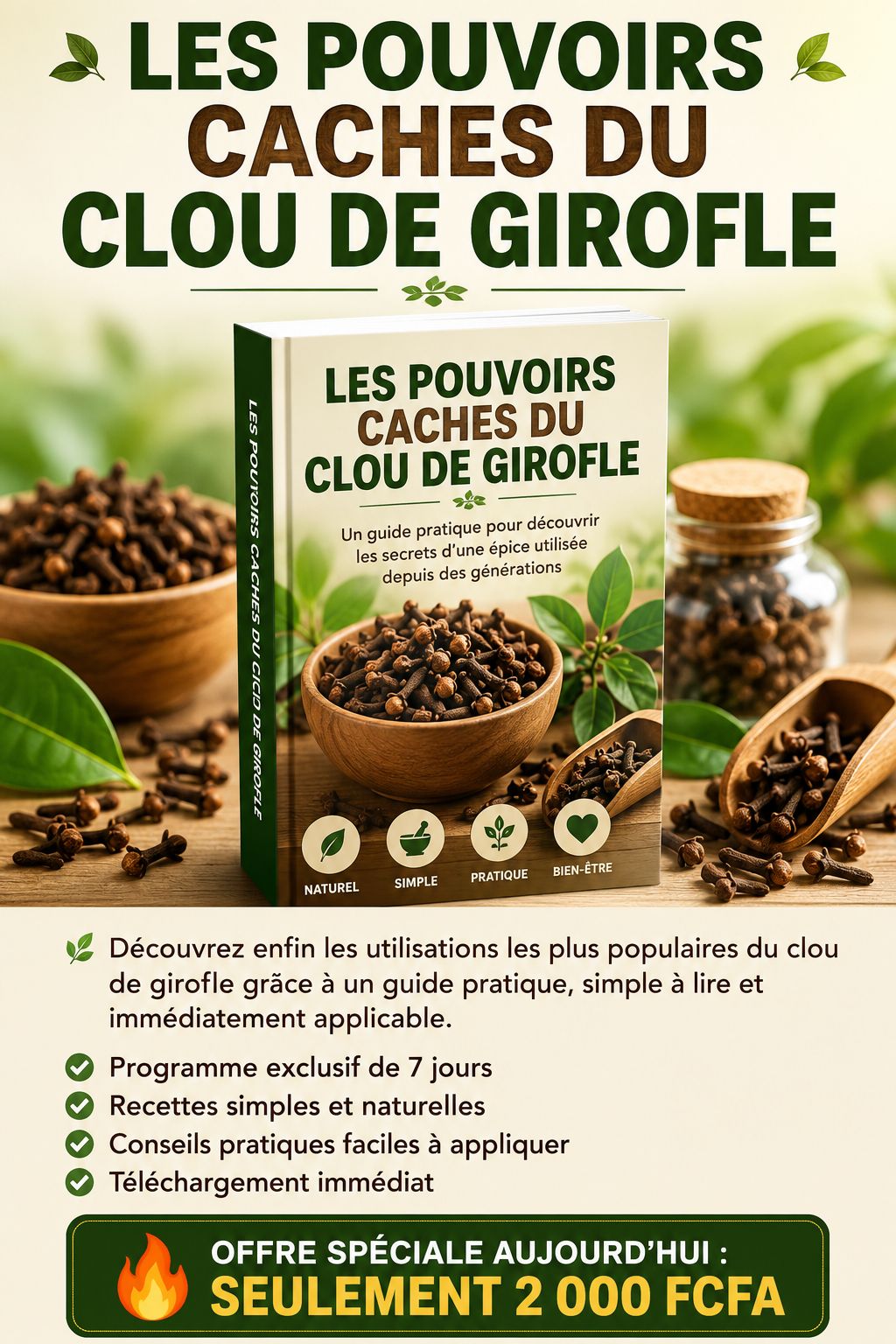 LES POUVOIRS CACHES DU CLOU DE GIROFLE