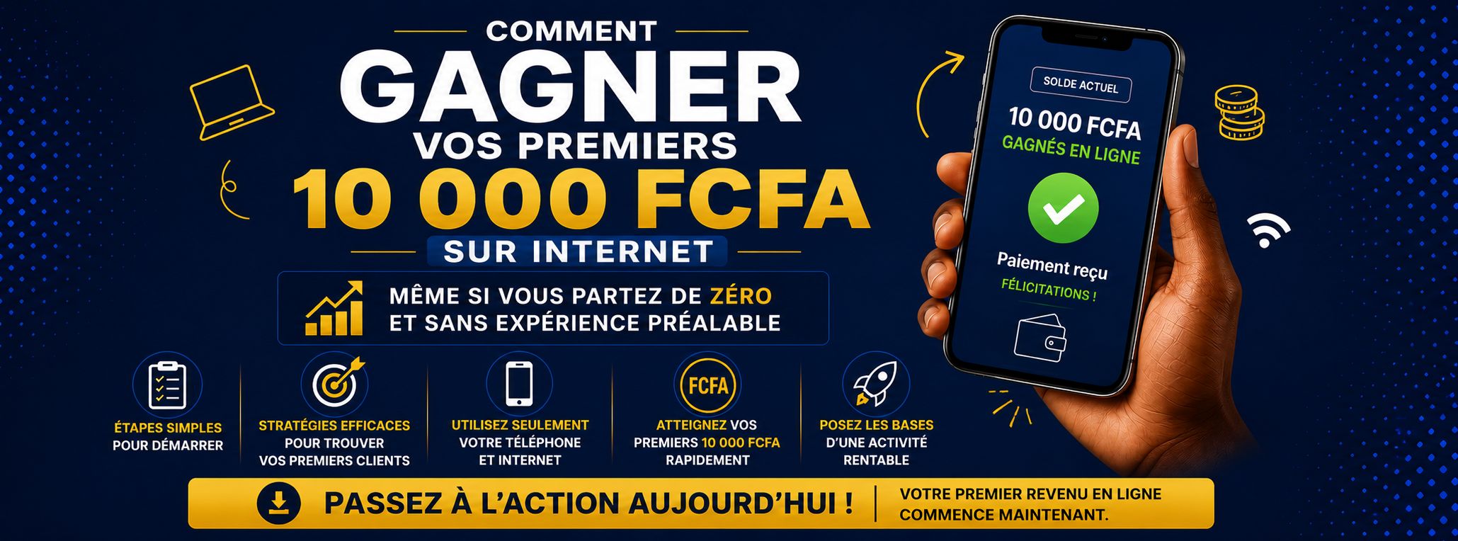 Comment gagner vos premiers clients sur Internet