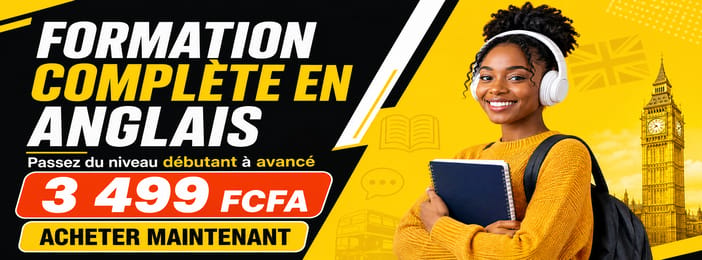 FORMATION COMPLÈTE EN ANGLAIS : Tout pour passer du niveau A1 au C2.