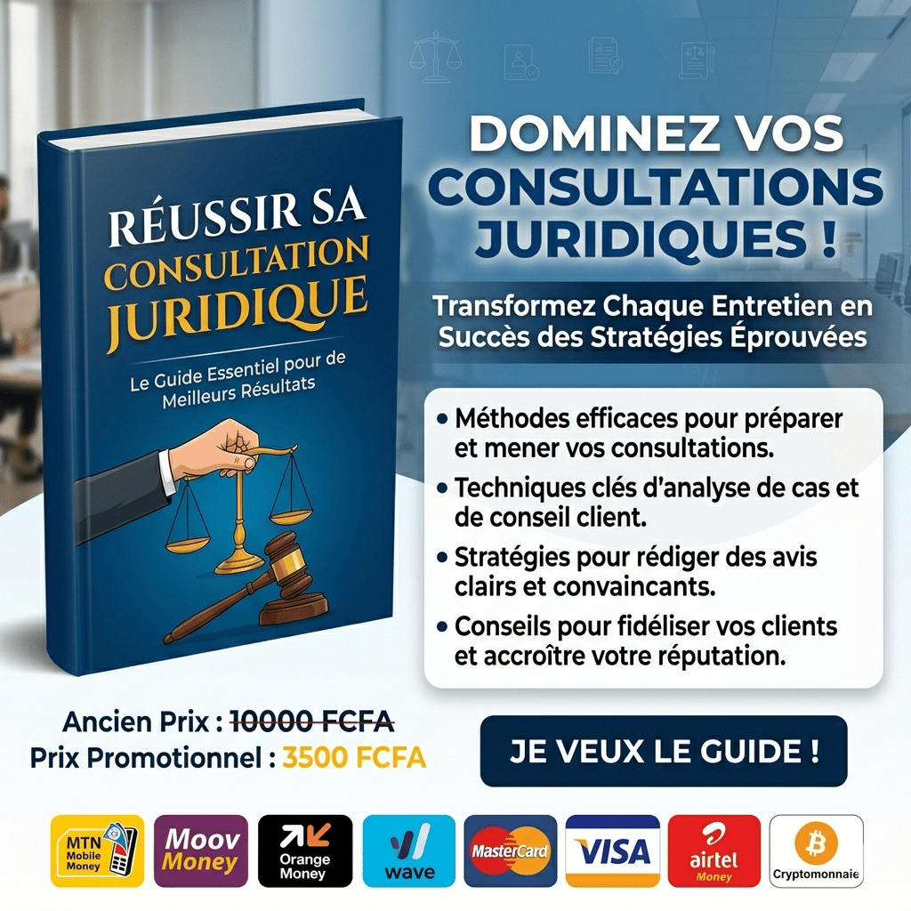 JurisPro : MAÎTRISEZ LA CONSULTATION JURIDIQUE