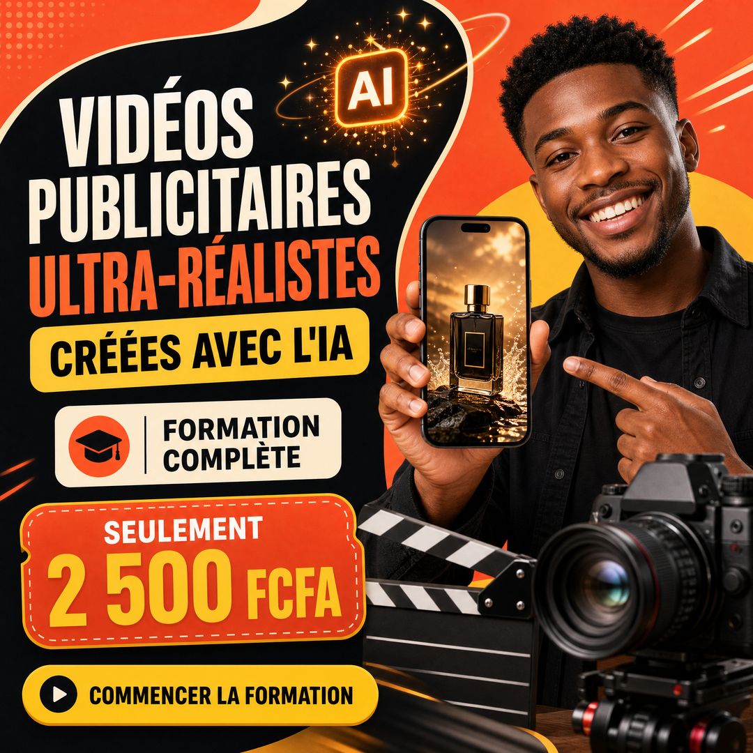 Créer des vidéos ultra-réalistes et publicitaires avec l'IA : Formation complète.