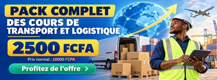 PACK COMPLET DES COURS DE TRANSPORT ET LOGISTIQUE.