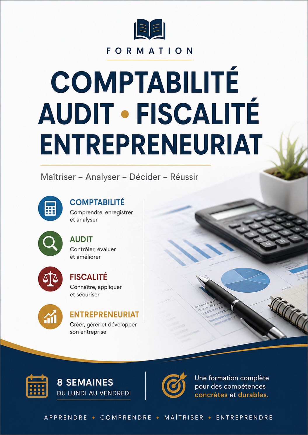 📚 FORMATION PROFESSIONNELLE INTENSIVE — 8 SEMAINES