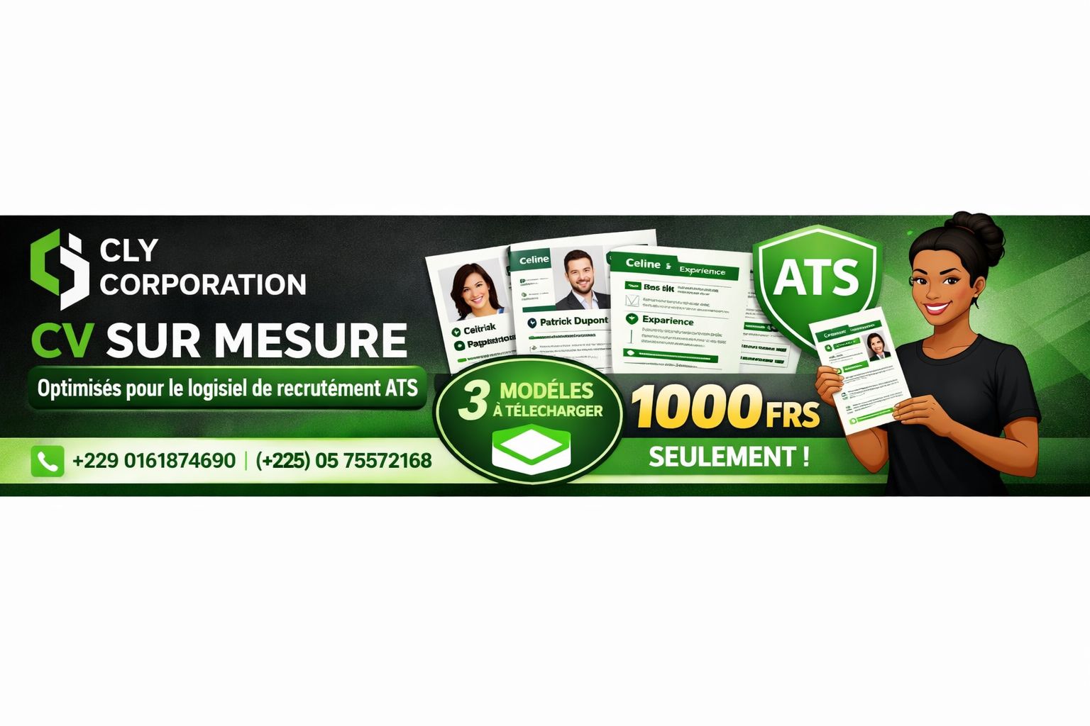 CV sur mesure – Optimisé pour les logiciels de recrutement ATS