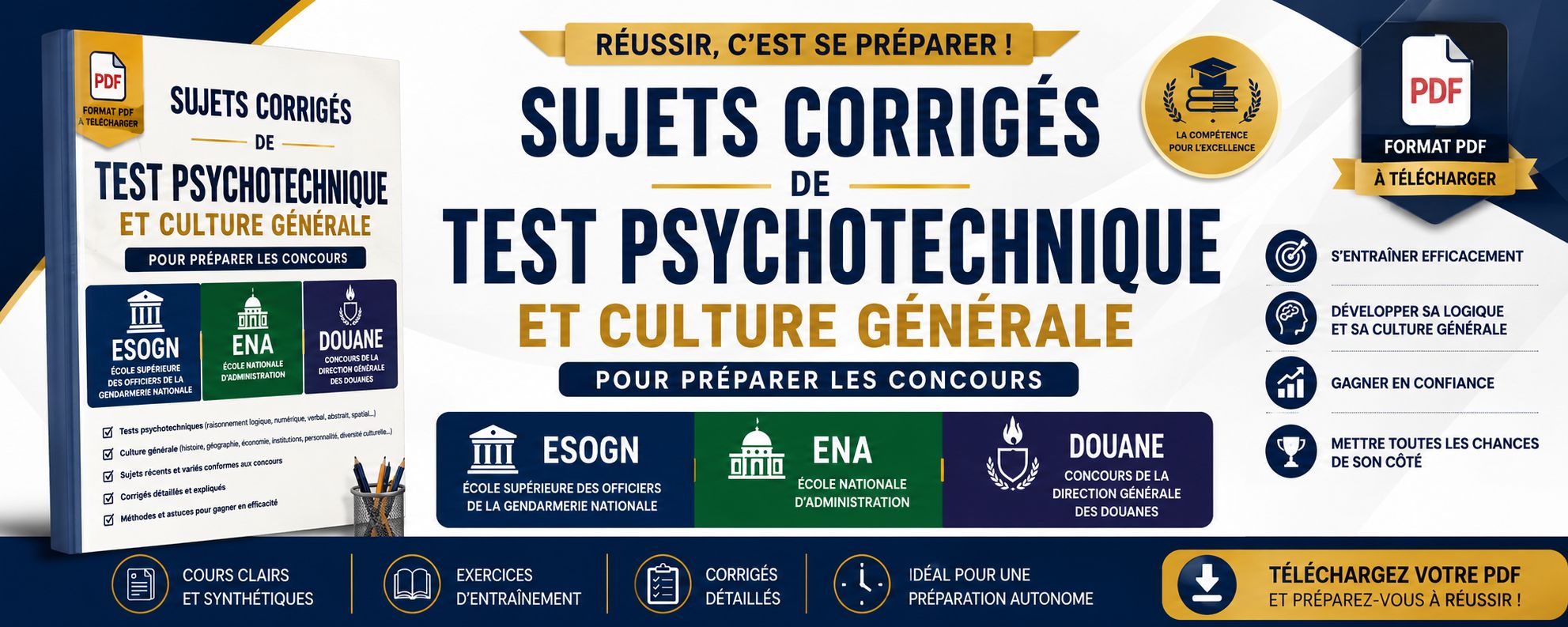 Sujets corrigés👉Concours de l’ENA (École Nationale d’Administration)