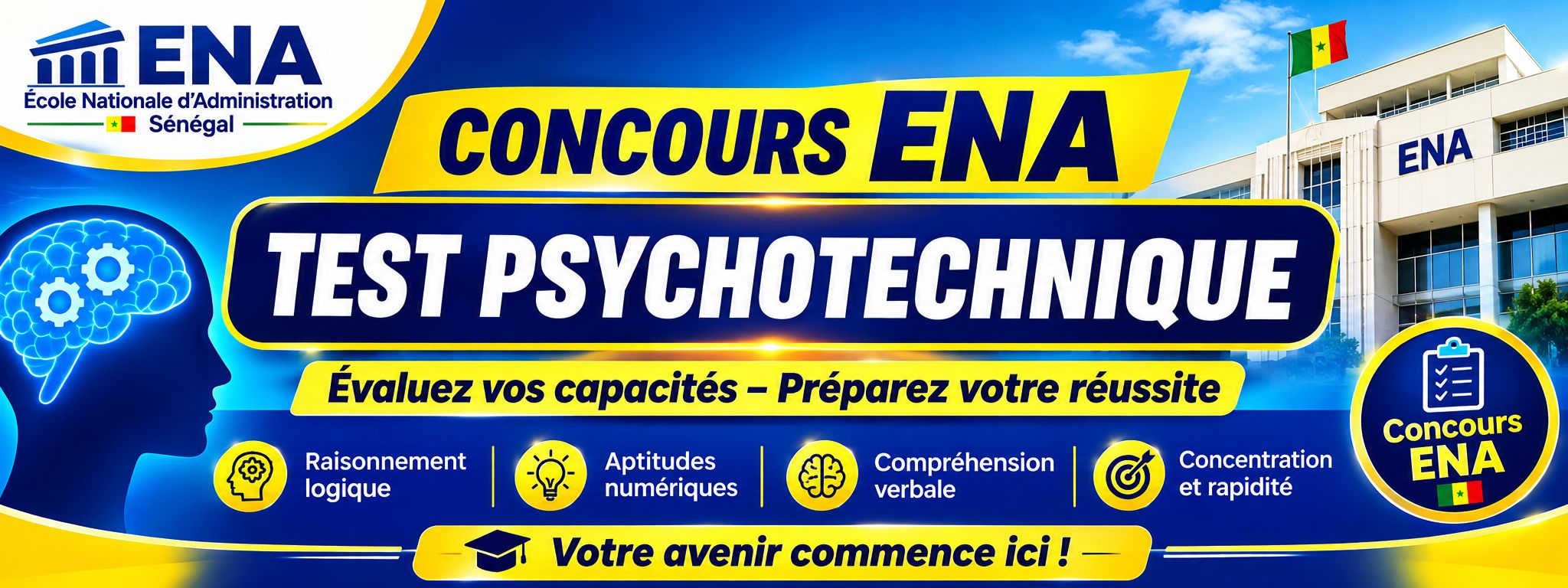 A# Test psychotechnique Corrigé ;Concours ENA