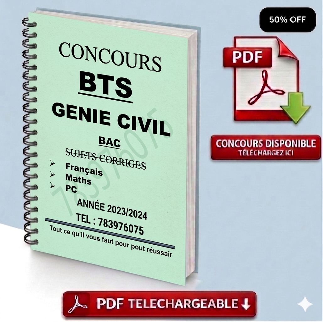 BTS GÉNIE CIVIL BAC