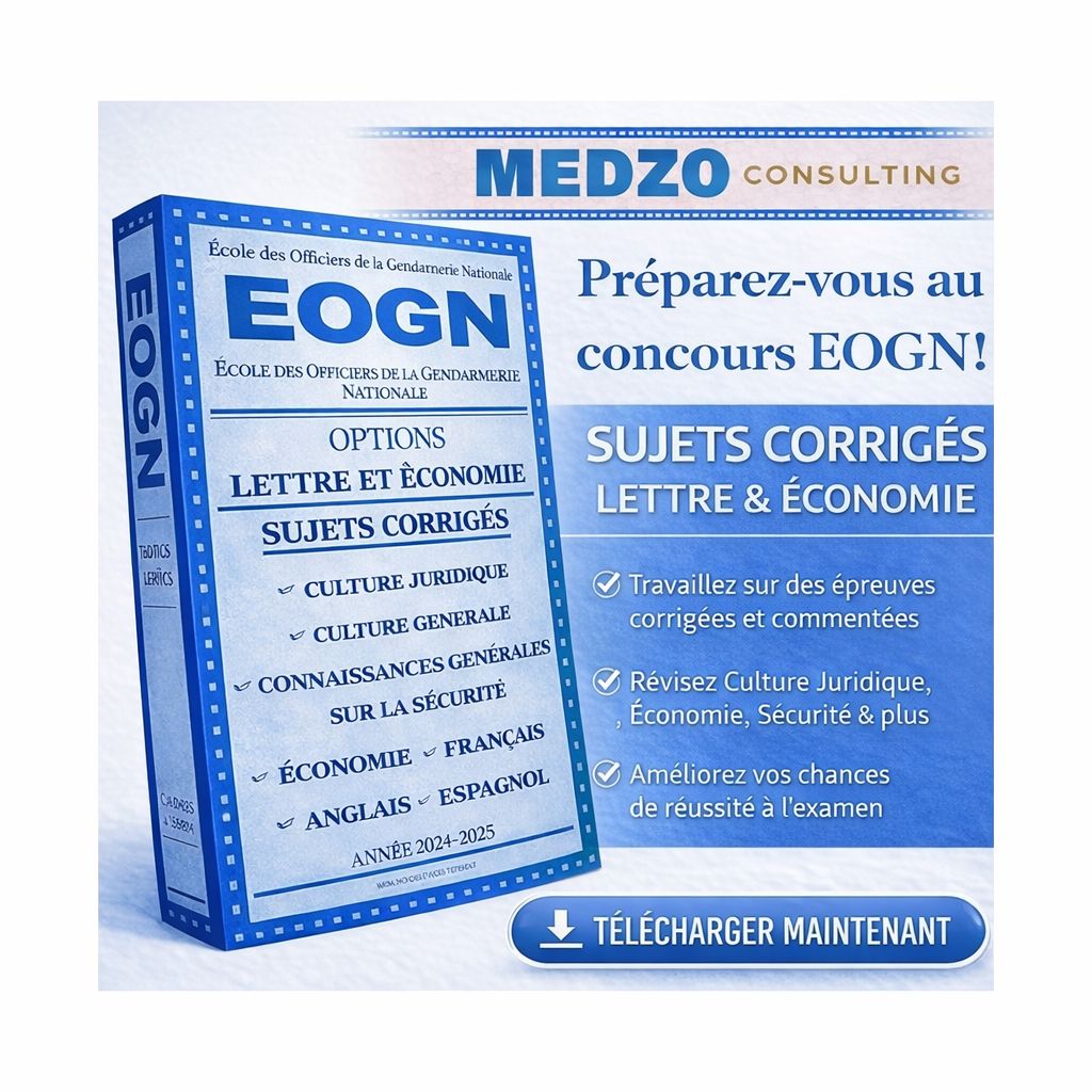 EOGN GENDARME NIVEAU LICENCE