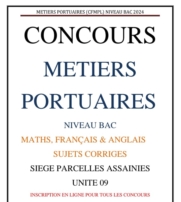 Métiers Portuaire