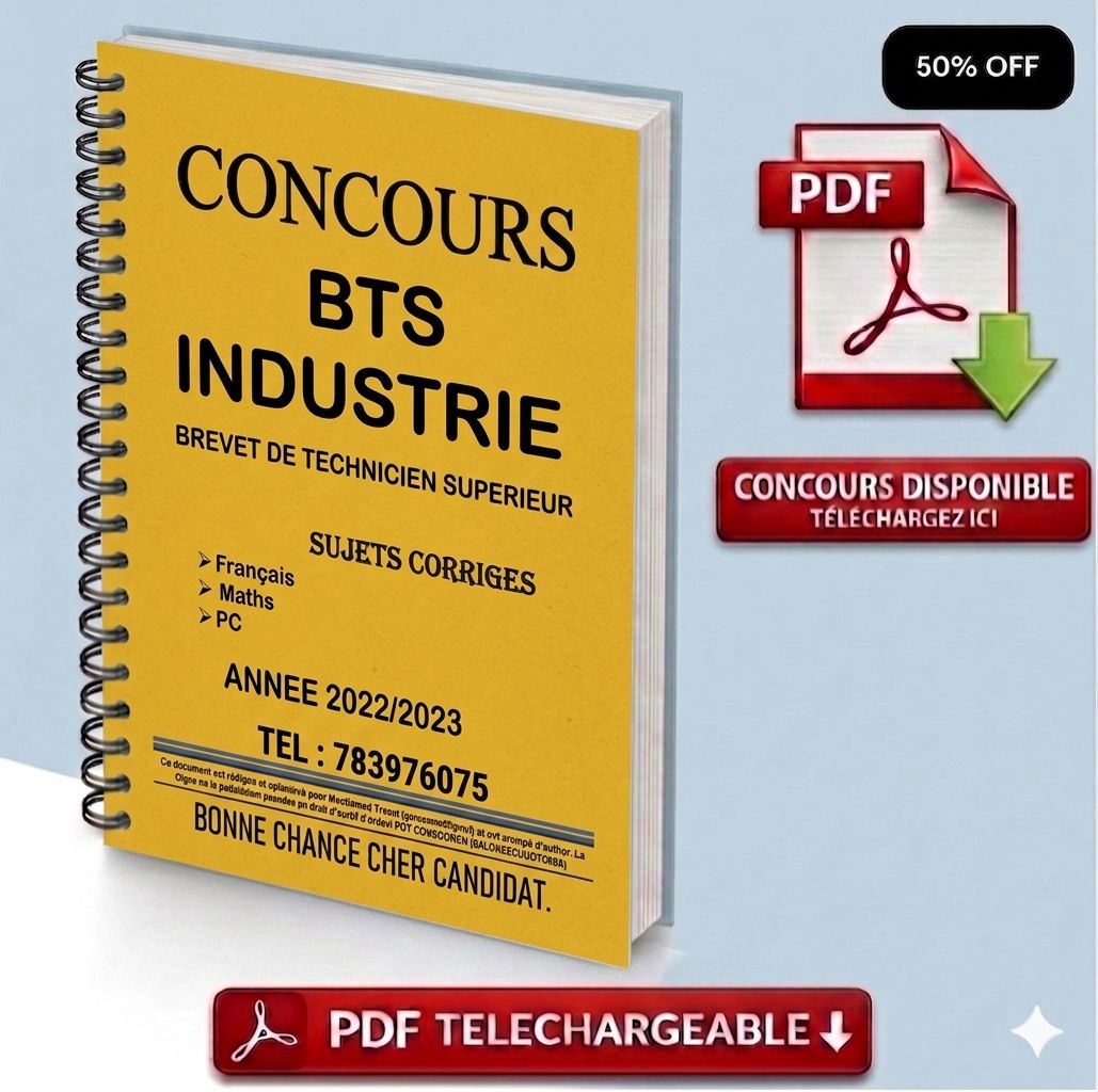 BTS INDUSTRIE BAC