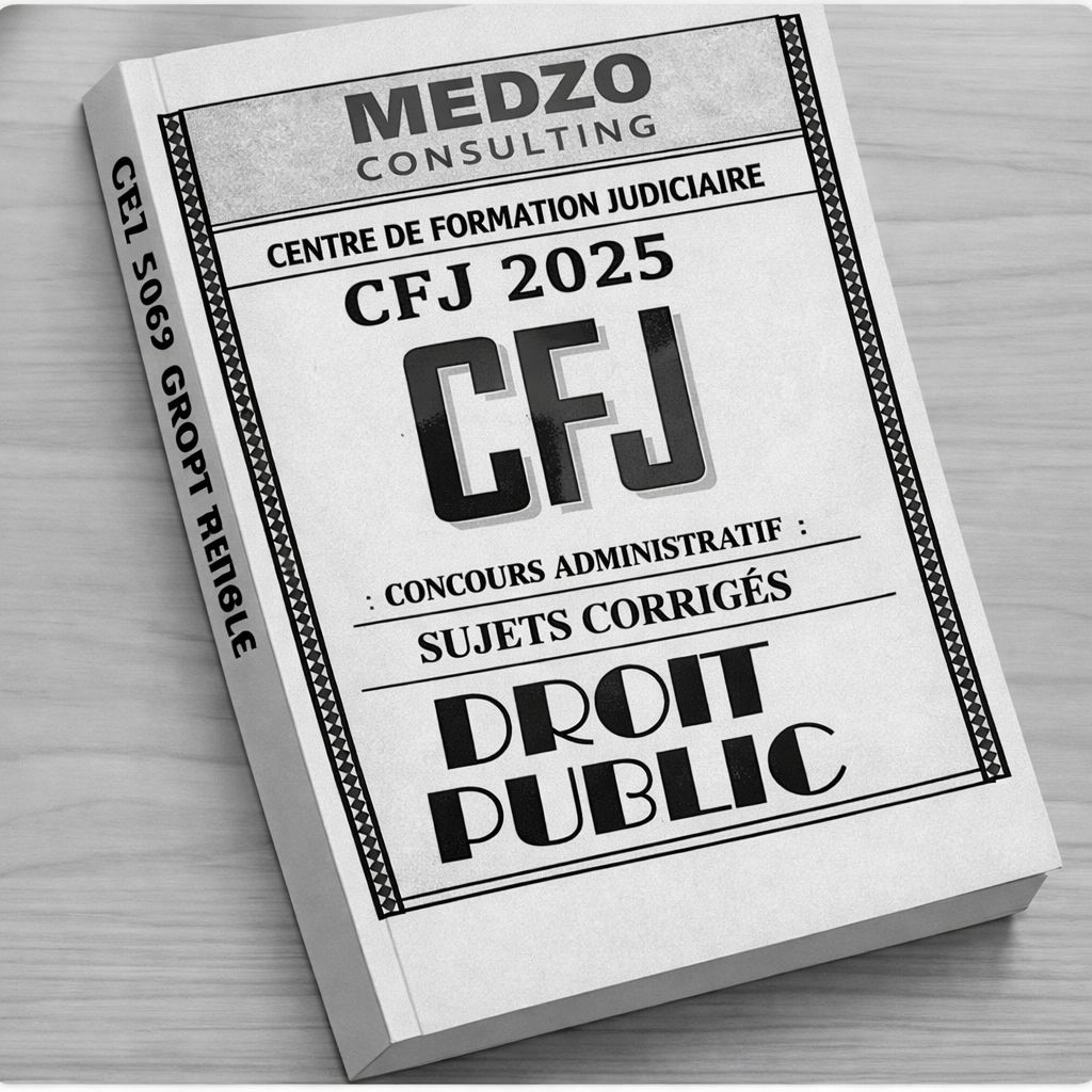Fascicule Magistrature Option Droit public