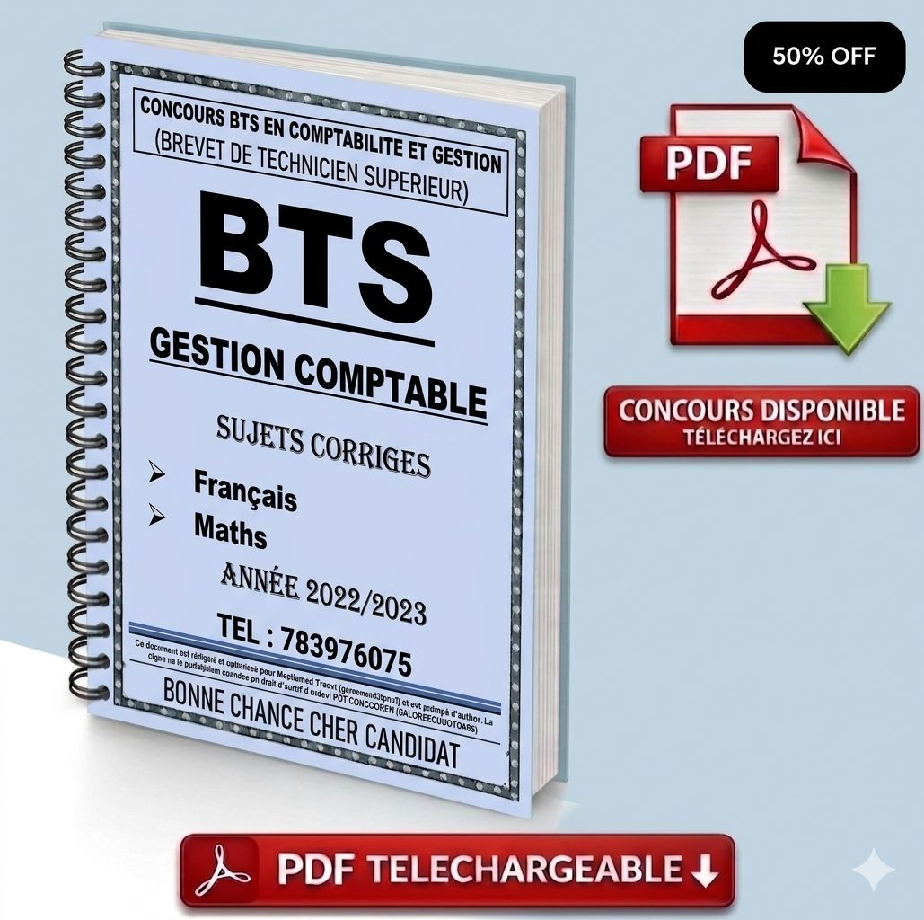 BTS COMPTABILITÉ ET GESTION BAC