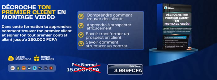Comment décrocher ton premier client en montage vidéo et signer ton premier contrat