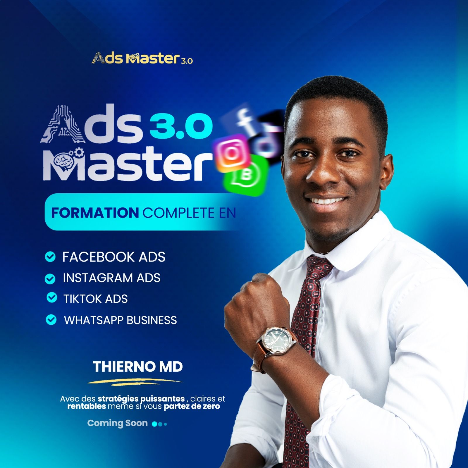 Ads Master 3.0 — La méthode complète pour vendre avec la pub