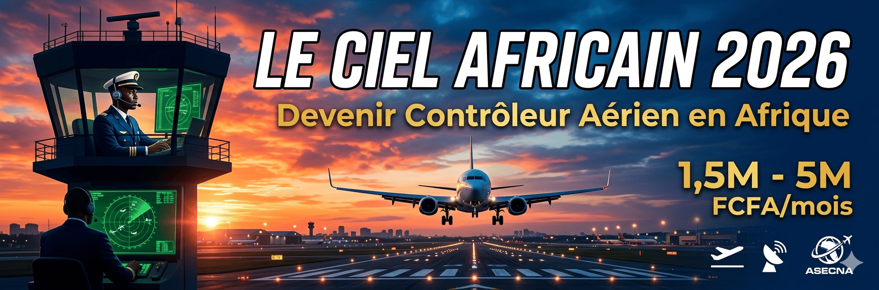 Devenir Contrôleur de la Circulation Aérienne en Afrique