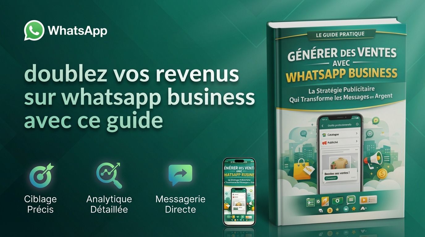 Générer des ventes avec WhatsApp business