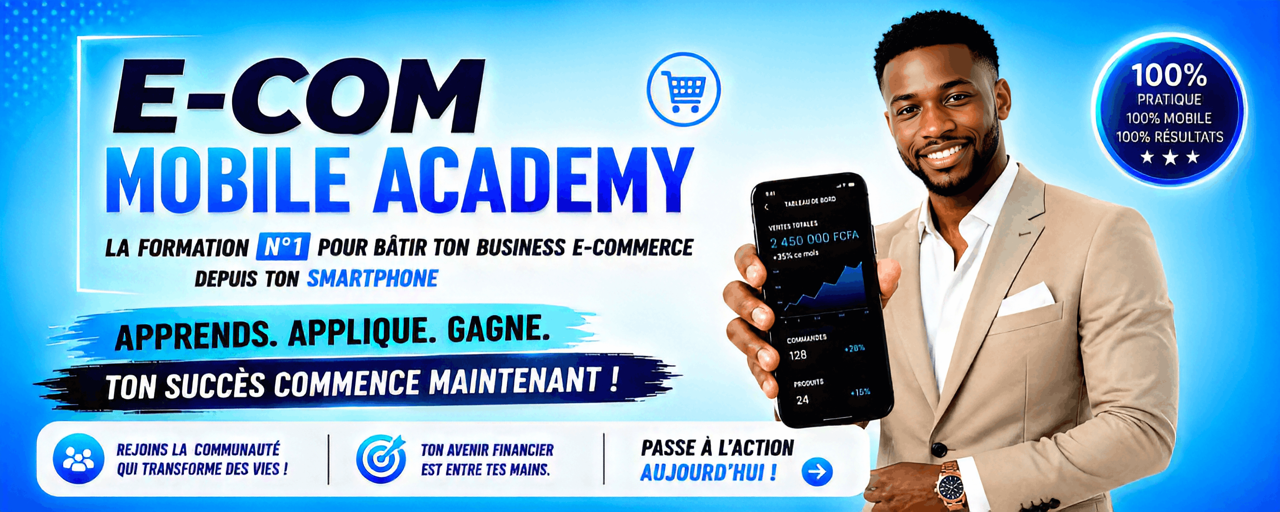 La méthode N°1 pour réussir en e-commerce depuis votre téléphone