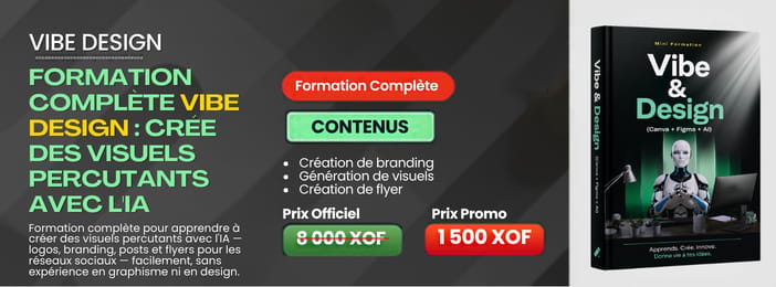Formation complète Vibe Design : crée des visuels percutants avec l'IA