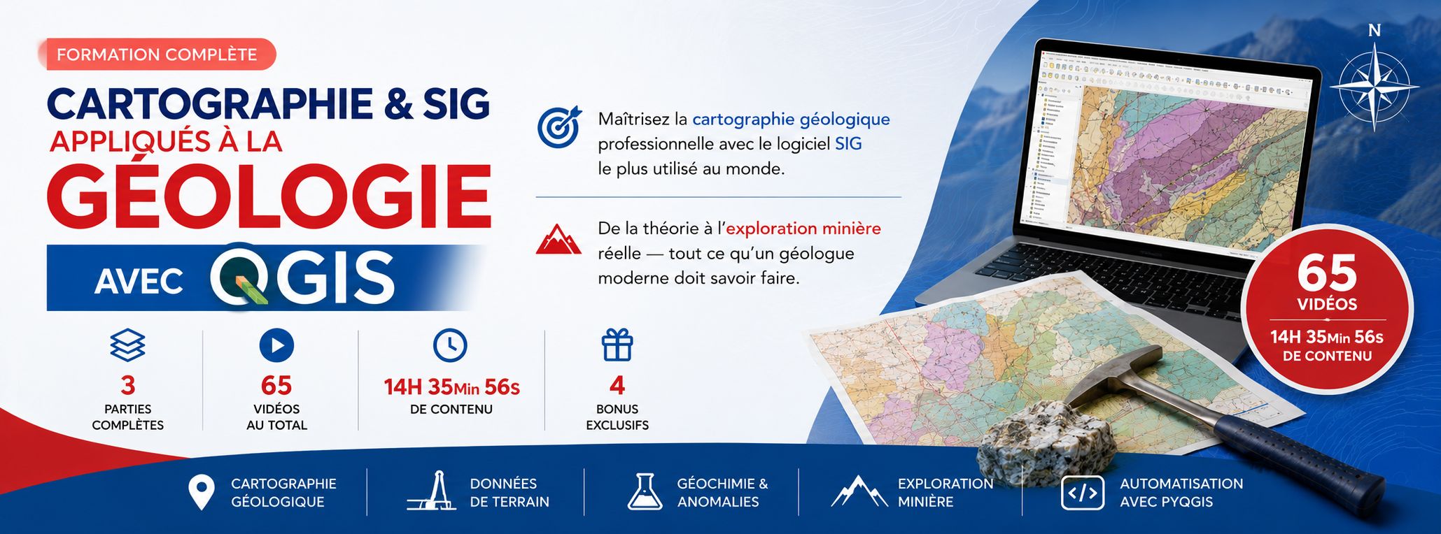 CARTOGRAPHIE-SIG APPLIQUÉE A LA GEOLOGIE AVEC QGIS