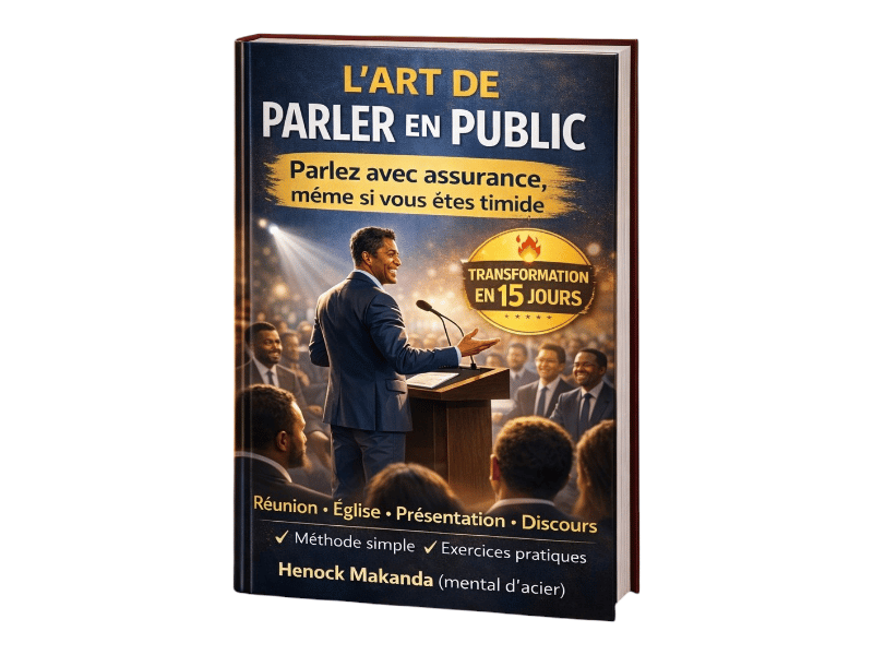 L'art de parler en public sans peur et affronter la publique avec assurance.
