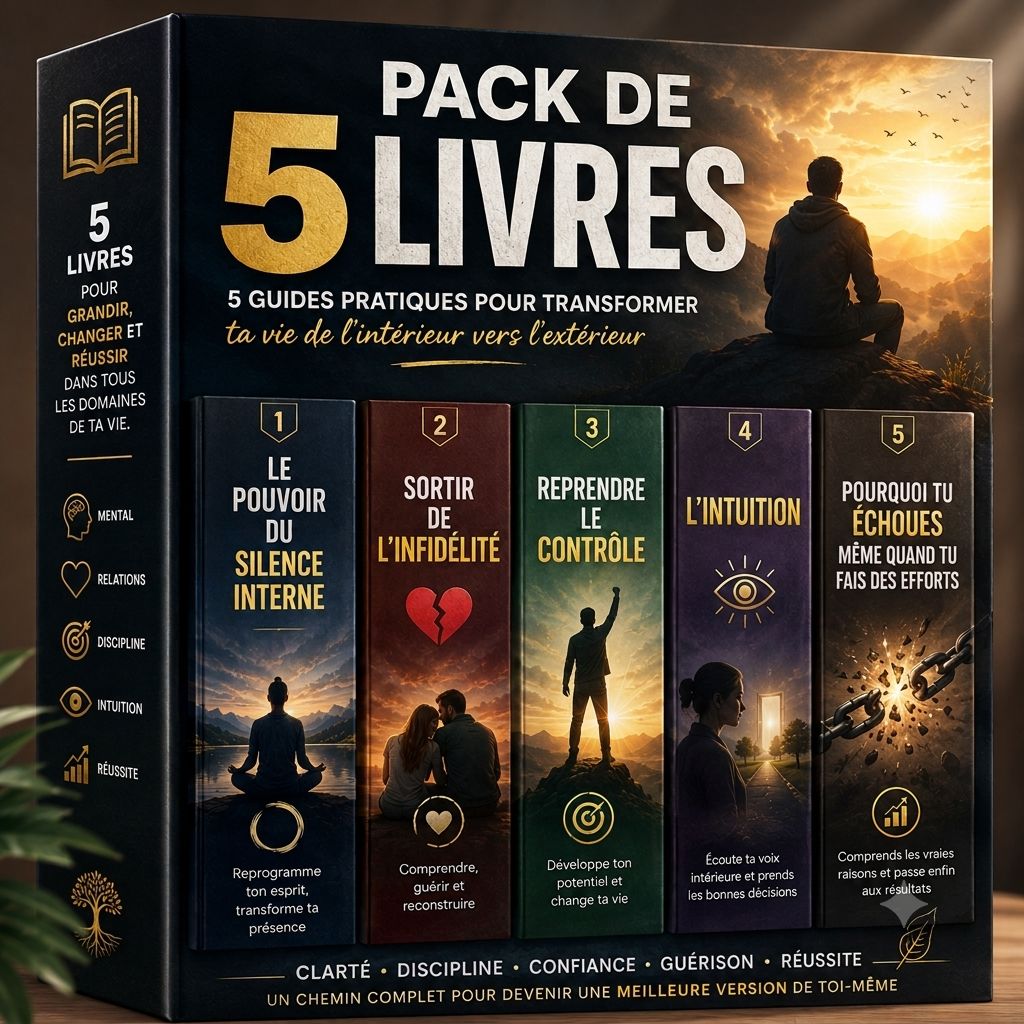 Boostez Votre Vie : 5 Packs de Développement Personnel et Relations
