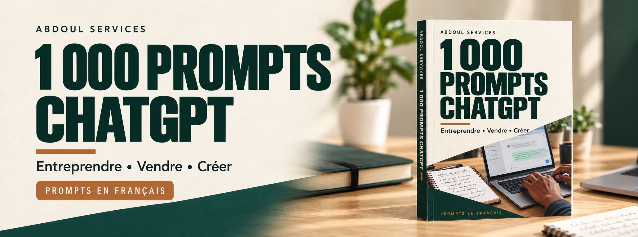 1 000 prompts ChatGPT : entreprendre, vendre et créer