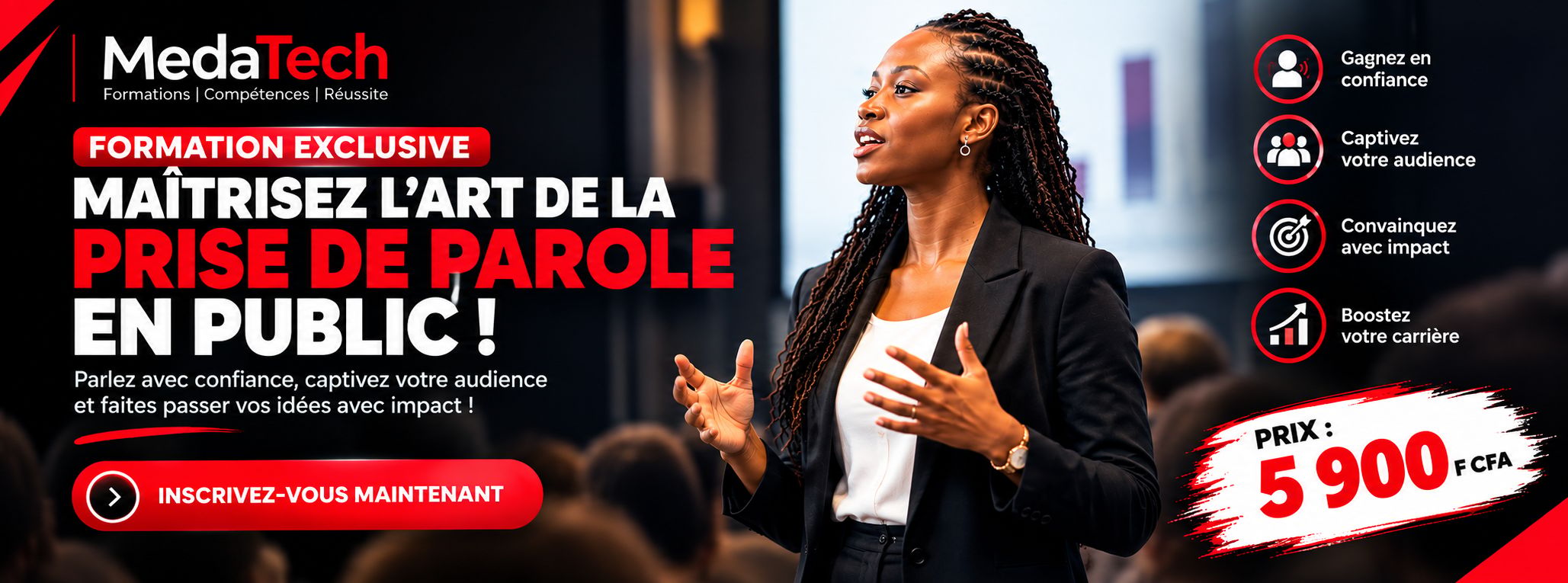 Formation Exclusive : Maîtrisez l’Art de la Prise de Parole en Public !