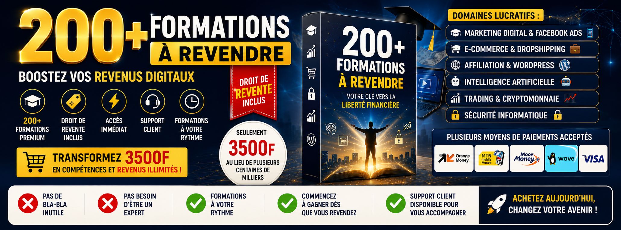 200+ Formations à Revendre : Boostez vos Revenus Digitaux