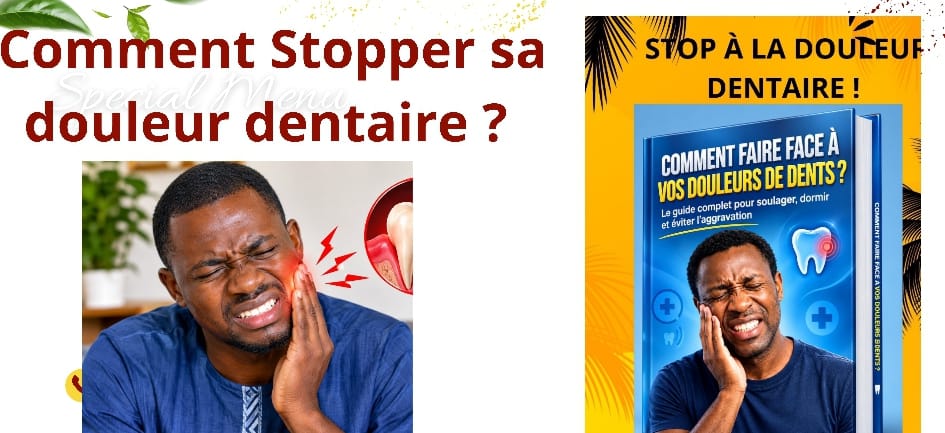 STOP À LA DOULEUR DENTAIRE !