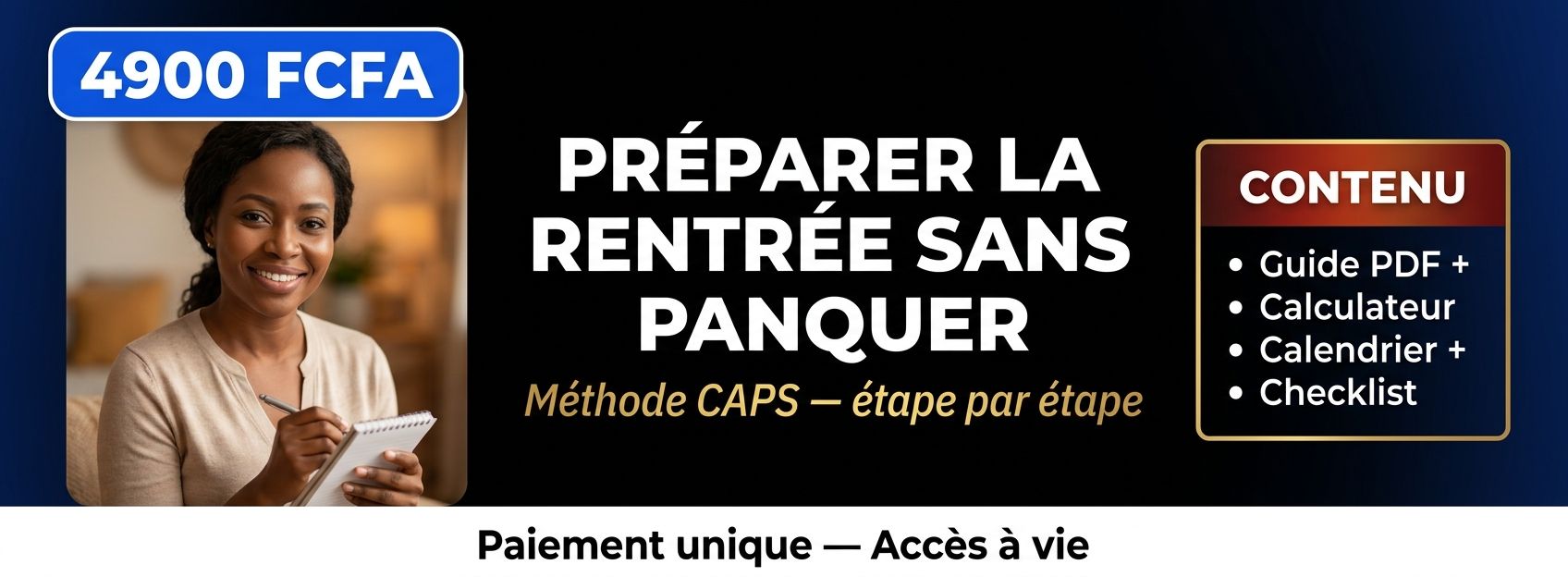 Le Guide pour Ne Plus Jamais Paniquer à Chaque Rentrée