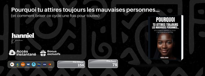 Pourquoi tu attires toujours les mauvaises personnes…