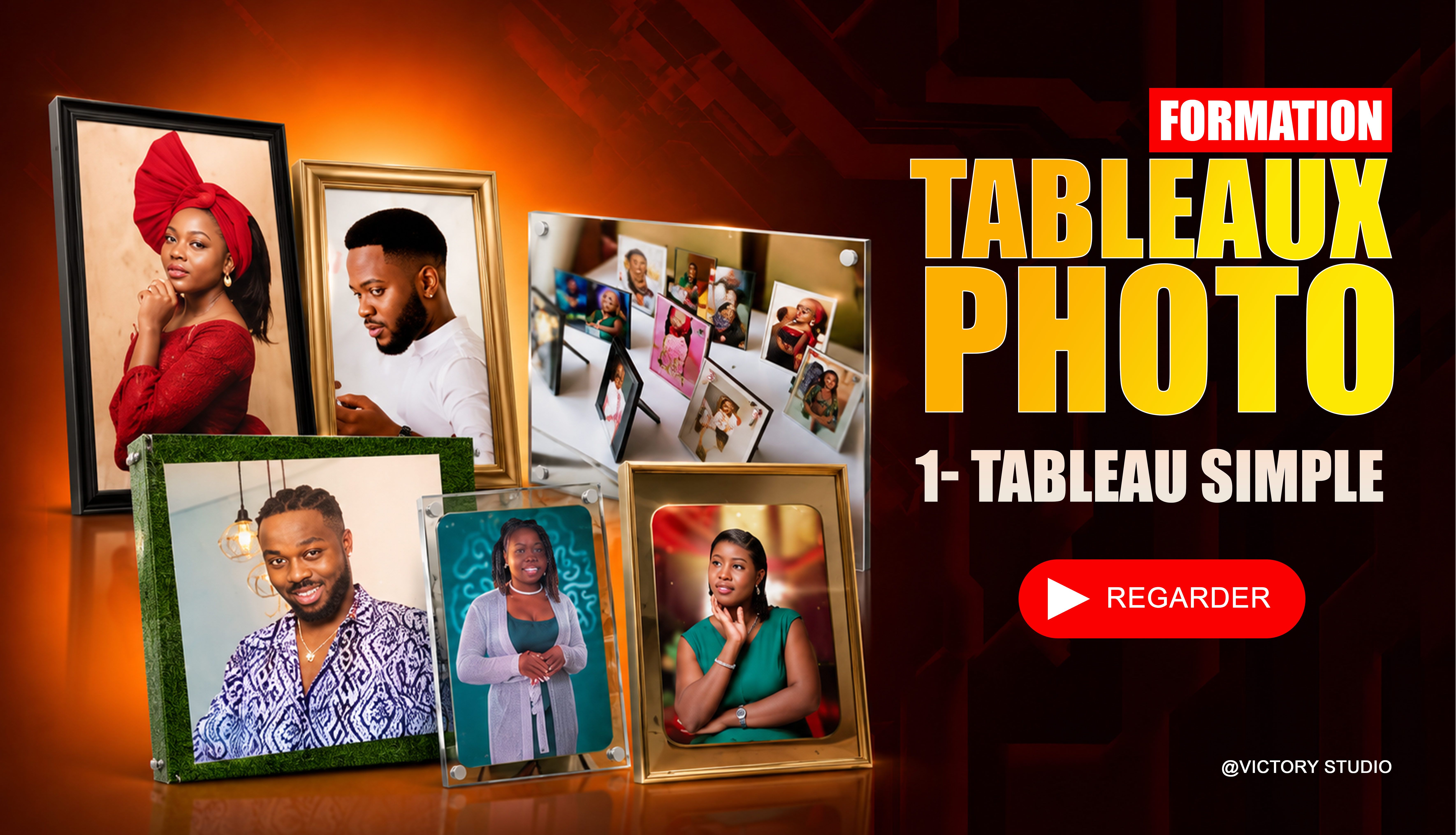 Formation – Fabrication du Tableau Photo Simple