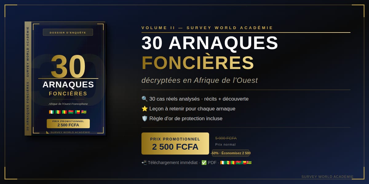 30 Arnaques foncières