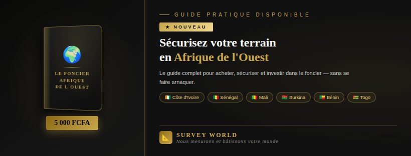 Foncier en Afrique de l'Ouest : Sécurisez Vos Projets avec ce Guide Essentiel