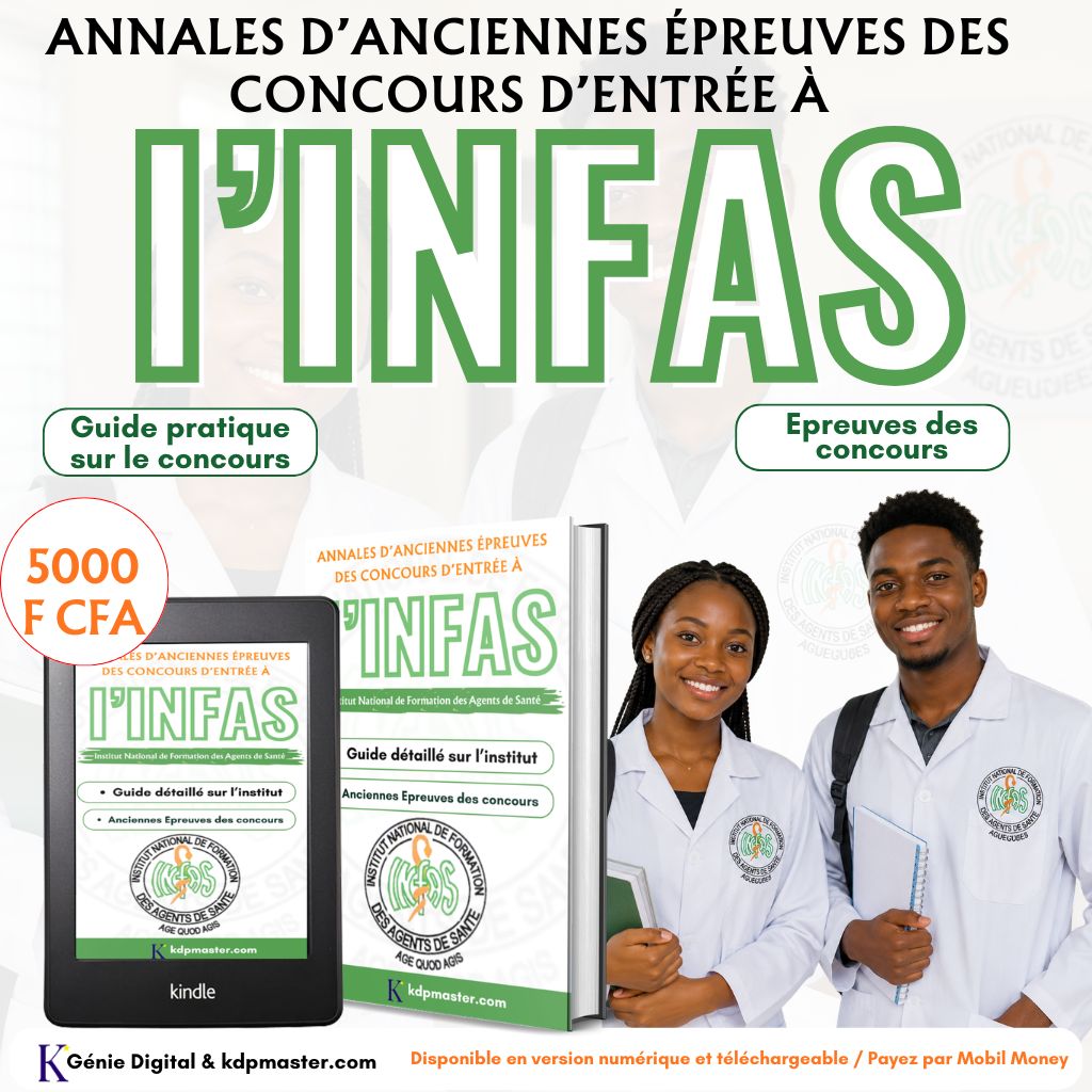 CONCOURS INFAS – Annales des Anciennes Épreuves