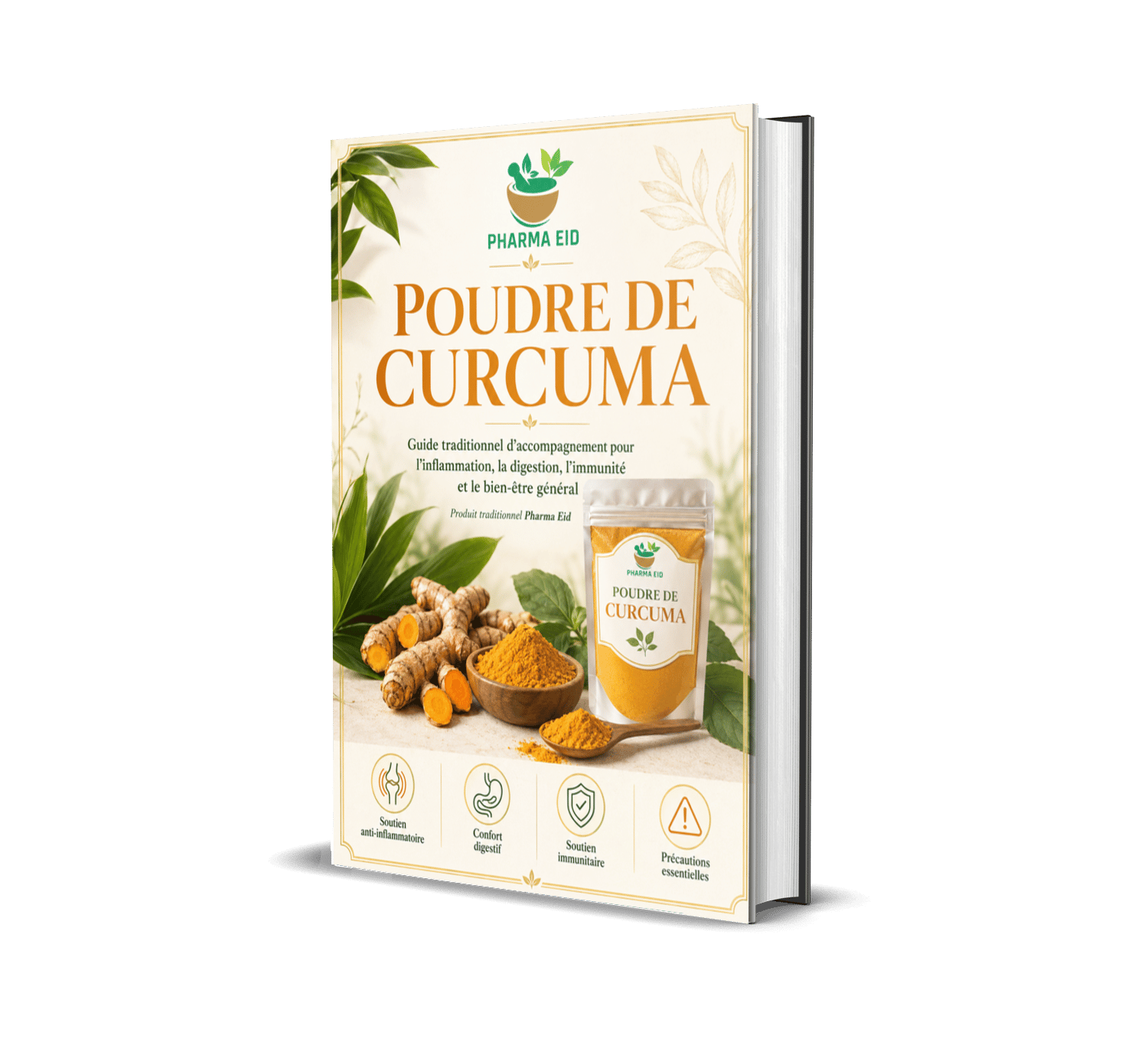 POUDRE DE CURCUMA — Guide traditionnel pour l’inflammation, la digestion.