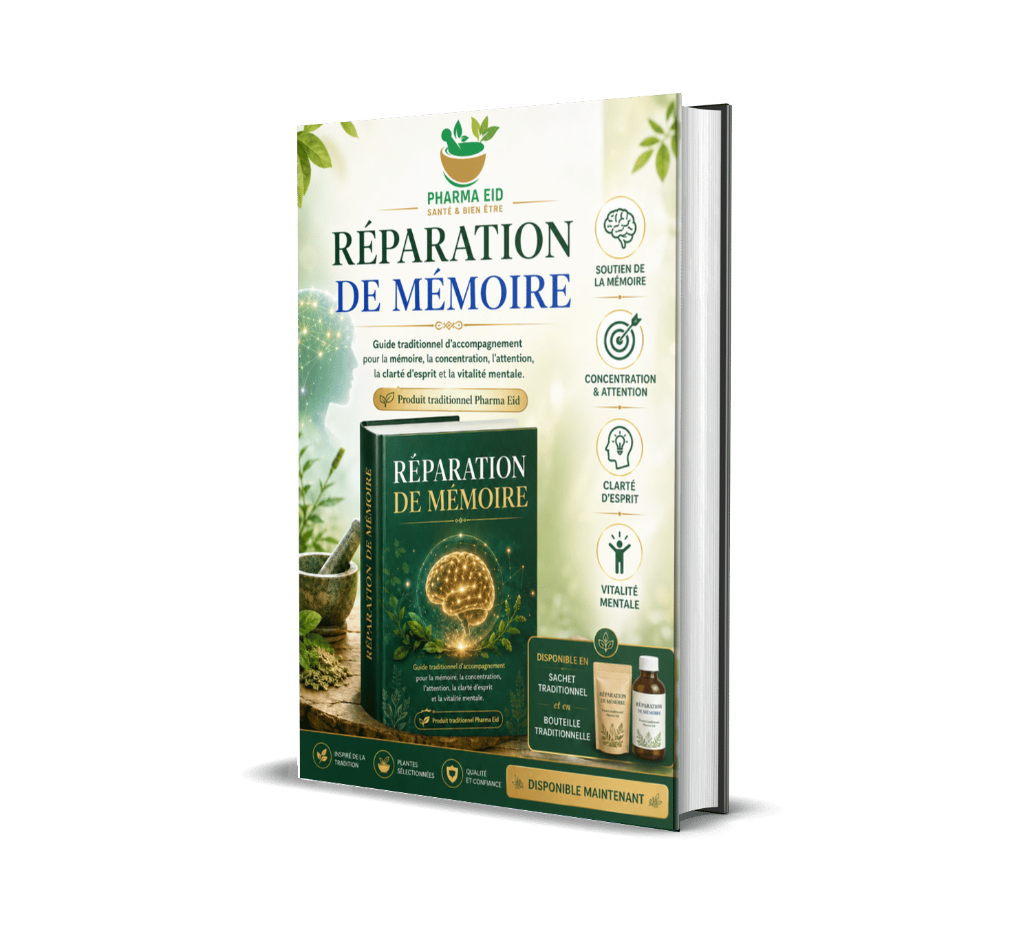 Réparation de Mémoire —la mémoire, la concentration et la clarté d’esprit