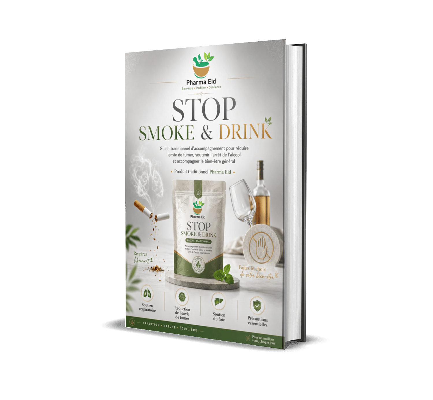 Stop Smoke & Drink : Guide traditionnel pour accompagner l’arrêt du tabac, de l’alcool