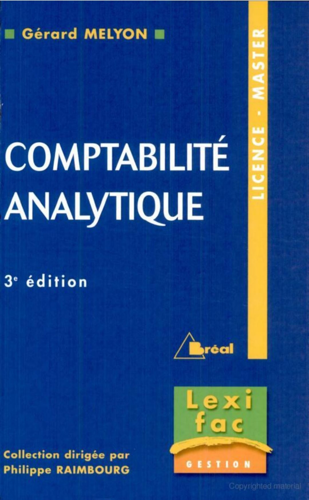 Comptabilité analytique