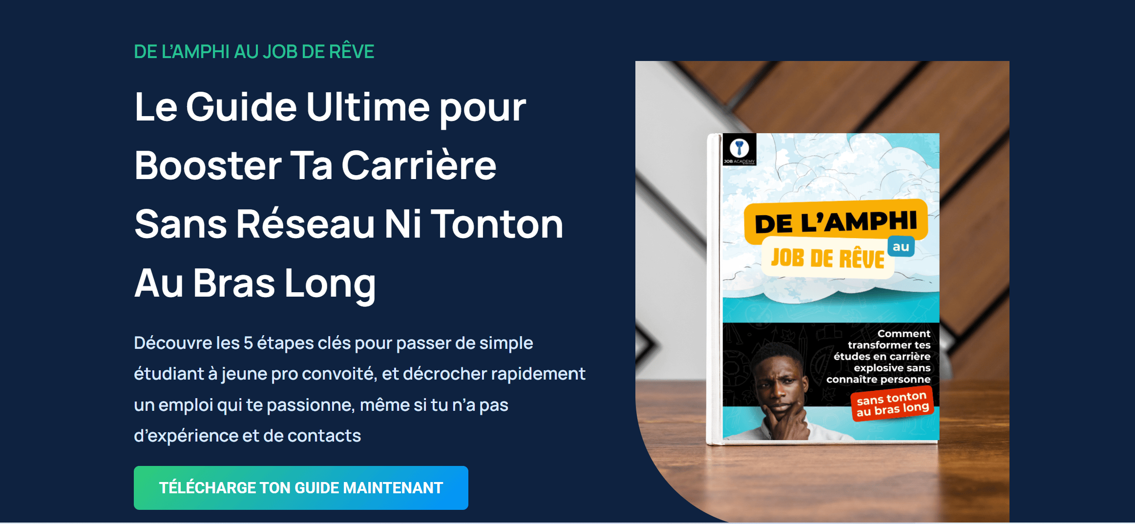 De l'Amphi au Job de Rêve (Guide pratique pour réussir son insertion pro)