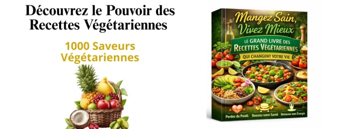 Mangez Sain, Vivez Mieux : Le Grand Livre des Recettes Végétariennes
