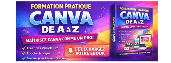 Maîtrisez Canva de A à Z et créez des visuels professionnels qui attirent et vendent facilement