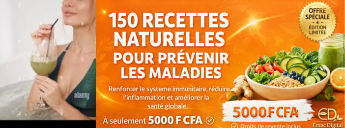 Diabète, tension... ? Découvre les 150 recettes naturelles qui peuvent tout changer