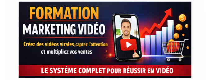 Formation Marketing Vidéo : Créez des vidéos virales, captez l’attention et multipliez vos ventes